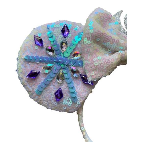 Handmade Frozen Mickey Mouse Ears OS - Picture 2 of 12